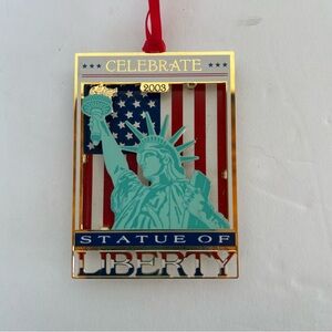 America USA Statue of Liberty 2003 Limited Edition Collectible Ornament